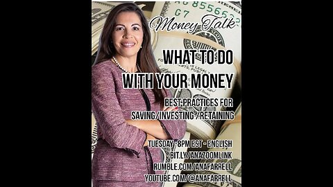 Money Talk Episode 9. What to do with your Money