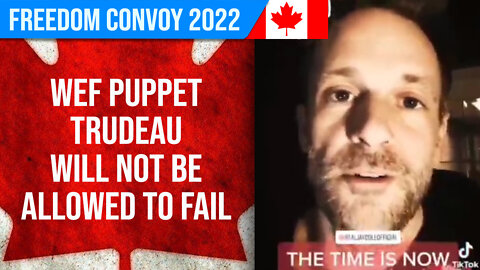 WEF Puppet Trudeau Will NOT Be Allowed To Fail