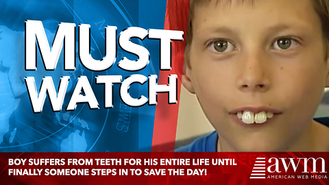 Boy Who Has Been Bullied For Most Of His Life, Finally Gets Teeth Fixed. Can’t Stop Smiling