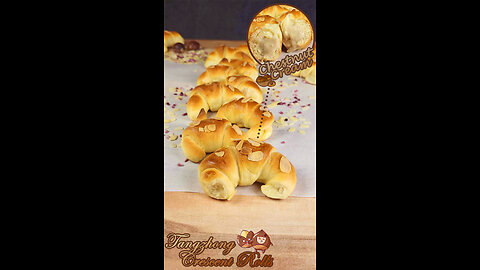 Chestnut Cream Crescent Rolls