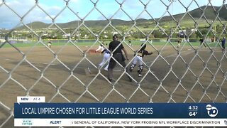 Local umpire selected for the Little League World Series