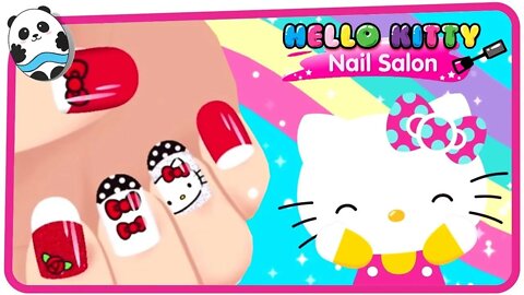 Hello Kitty Nail Salon - kids App 👶 No Copyright Videos👶 #nailsalon #kidsgames #kidsgamevideo Clip 8