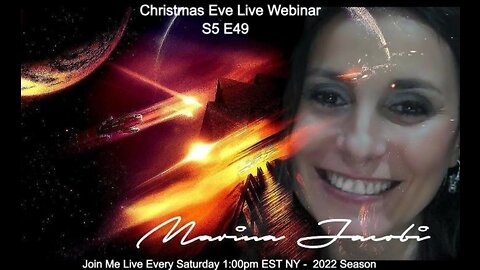 Marina Jacobi - Christmas Eve Live Webinar - S5 E49