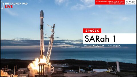 LAUNCHING NOW! SpaceX SARah 1 Launch