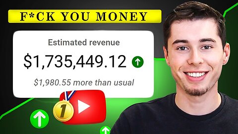 How I Make F*ck You Money on YouTube - Full YouTube Monetization Guide 2024