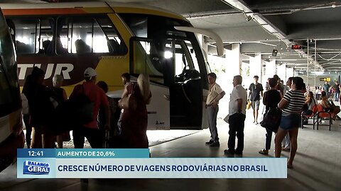 Aumento de 20,6%: Cresce Número de Viagens Rodoviárias no Brasil.