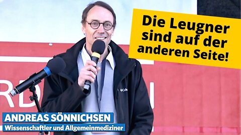 Prof. Andreas Sönnichsen: "Die Leugner sind auf der anderen Seite!" | Demo Wien, 15.01.2022