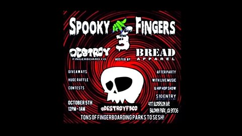 Spooky Fingers 3 - Fingerboard Edit (10-5-2019)