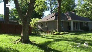 Homeowners, crews clean up after tornado damage in Leawood