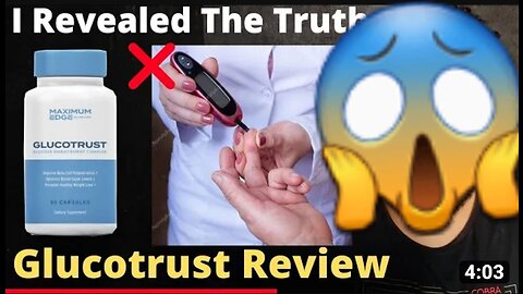 GLUCOTRUST - GLUCOTRUST REVIEW ⚠️Alarming Customer Complaints!! GLUCOTRUST REVIEWS - GLUCO TRUST2023