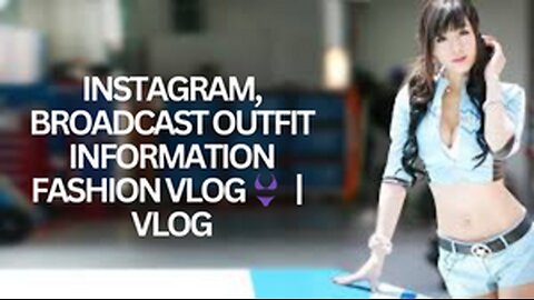 2 Instagram, broadcast outfit information FASHION VLOG 👙 ㅣVLOG