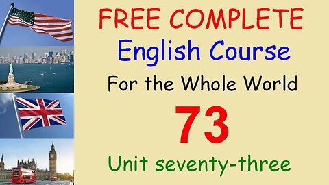Leaving the airport - Lesson 73 - FREE COMPLETE ENGLISH COURSE FOR THE WHOLE WORLD