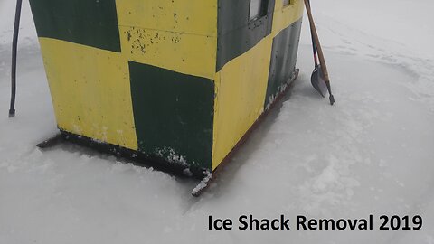 Froze in Ice Shack Removal 2019
