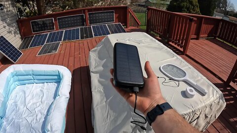 Unboxing: Riapow Solar Charger Power Bank - 26800mAh Portable Phone