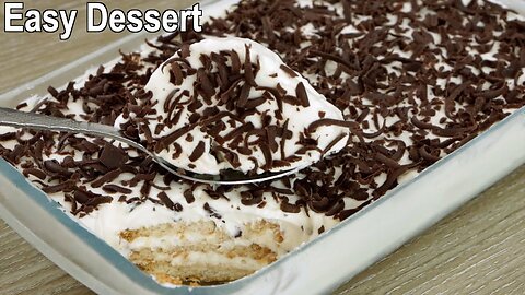 A dessert that you will want to eat again & again after trying it! Easy Dessert melt in your mouth