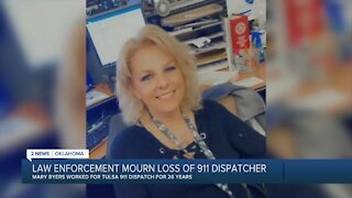 Law enforcement mourn loss of 911 dispatcher