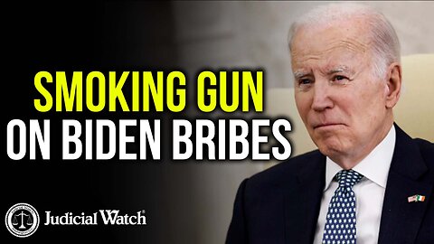 SMOKING GUN on Biden Bribes!