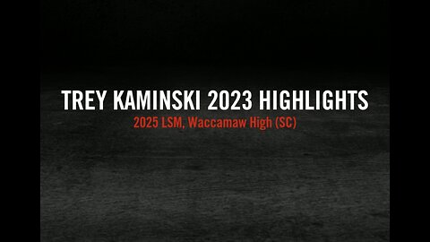 Trey Kaminski 2025 LSM Spring '22 High School Highlights