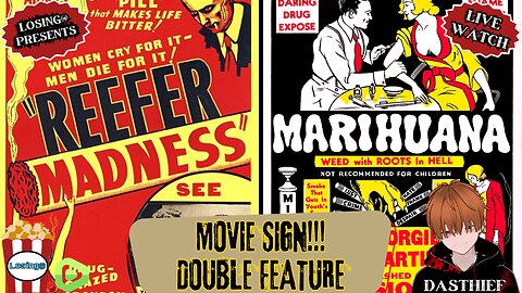 🌿🎥 4/20 Double Feature: "Reefer Madness" & "Marihuana" (1936) 🎥🌿 | Movie Sign!!!