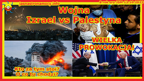 WOJNA IZRAEL VS PALESTYNA WIELKAPROWOKACJA! KTO ZA TYM STOI? O CO TU CHODZI?