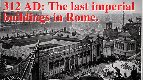 This unknown emperor built the last magnificent buildings in ancient Rome.