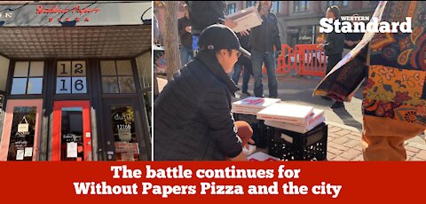 The battle continues between Without Papers Pizza and the city