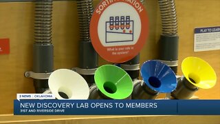 New Discovery Lab opens to members