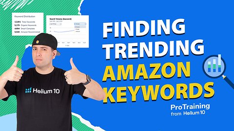 How to Check the Search Volume History of an Amazon Keyword - Cerebro Pro Training
