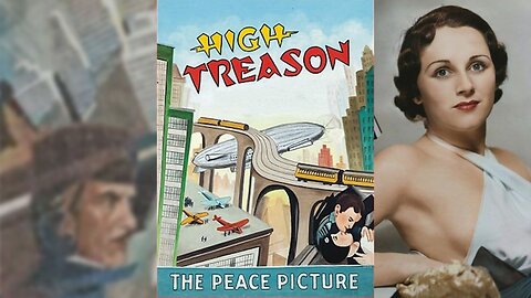 HIGH TREASON - sound version (1930) Benita Hume, Basil Gill & Humberston Wright | Sci-Fi | COLORIZED