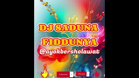 DJ SHOLAWAT - SADUNA FIDDUNYA