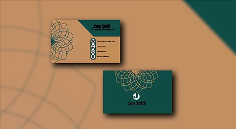 How to create a professional visiting card💳