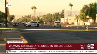 Woman hurt in hit-and-run crash near 51st Avenue and Camelback Road