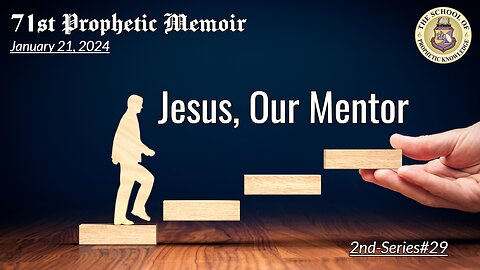 JESUS, OUR MENTOR