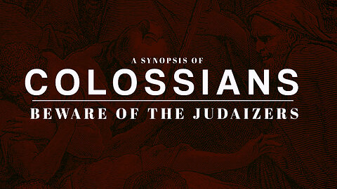 Colossians: Beware of the Judaizers - Pastor Bruce Mejia