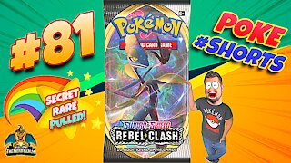 🌟Secret Rare Pulled!🌟 Poke #Shorts #81 | Rebel Clash | Pokemon Cards Opening