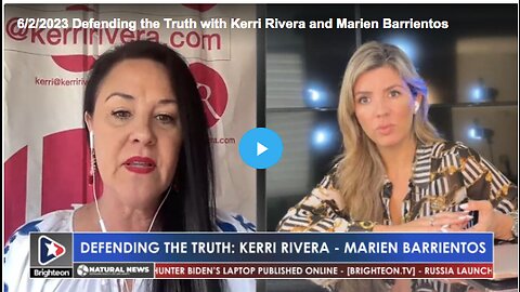 Marien Barrientos tells Kerri Rivera: Chlorine dioxide helps COVID patients heal and recover