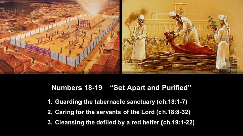 Numbers 18-19 “Set Apart and Purified” - Calvary Chapel Fergus Falls