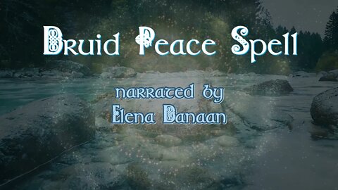 Druid Prayer for Peace