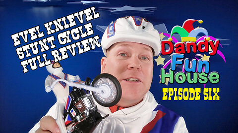 EVEL KNIEVEL STUNT CYCLE Review pt 10 - Unwrapping Evel!