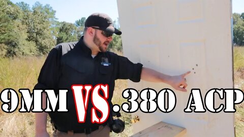 9mm vs .380 ACP... Door Test