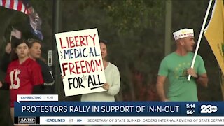 Protesters rally in support of San Ramon In-N-Out
