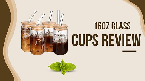 best 16oz Glass Cups Review | Amazon Review