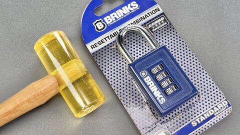 [1382] Tap to Open: Brinks Combination Lock (Model 175-50054)