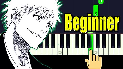 Bleach Compassion - Piano Tutorial For Beginners + Music Sheets
