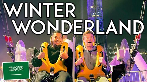 Visiting Riyadh Season's WINTER WONDERLAND! Saudi Arabia Vlog ونتروندرلاند الرياض