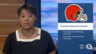 2 Browns players had their vehicles stolen recently; 1 vehicle taken at gunpoint