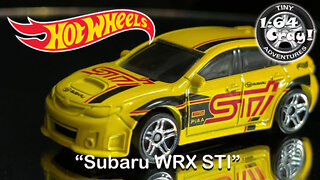 “Subaru WRX STI in Yellow”- Model by Hot Wheels