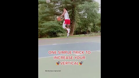 ONE SIMPLE TRICK TO INCREASE YOUR 🚀 VERTICAL 🚀 #Shorts