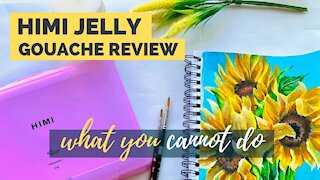 What you cannot do with Himi Gouache: Jelly Gouache Review★,｡･:*:･ﾟ☆