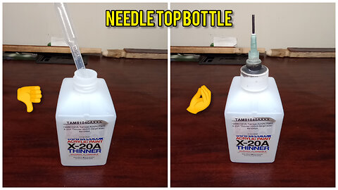 Diy Needle Cap For Thinner Bottles